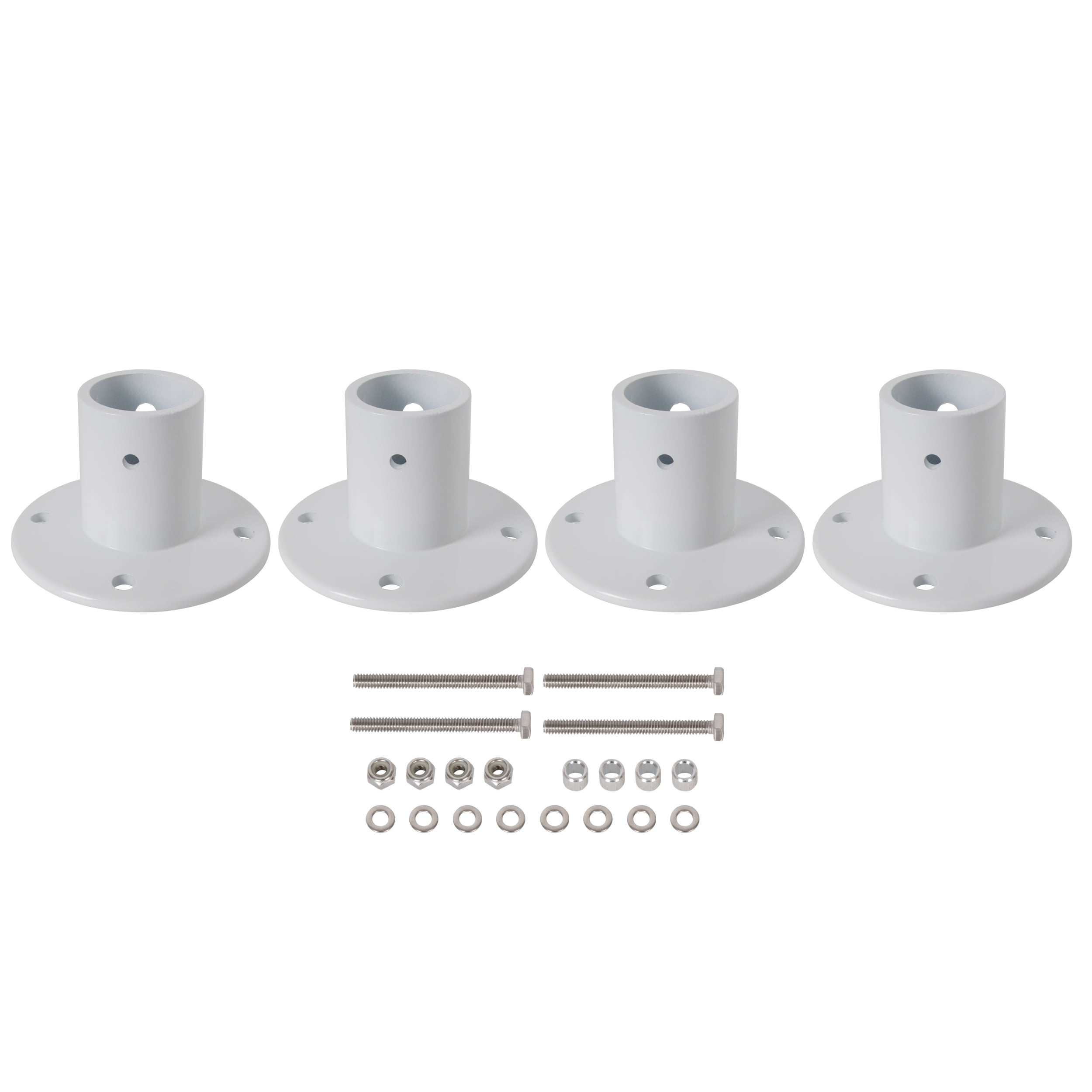 Kojem Aluminum Deck Anchor Flanges Cast for Slide Above Ground Swimming
