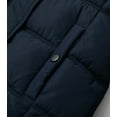 thumbnail image 5 of KVE Women's Hooded Warm Winter Coat Quilted Thicken Puffer Jacket with Removable Hood Navy Medium, 5 of 9