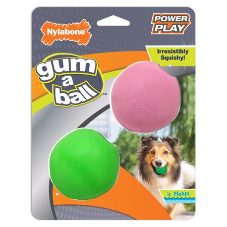 UPC: 0018214851905 | Nylabone Power Play Gum-a-Ball Toy for Dogs