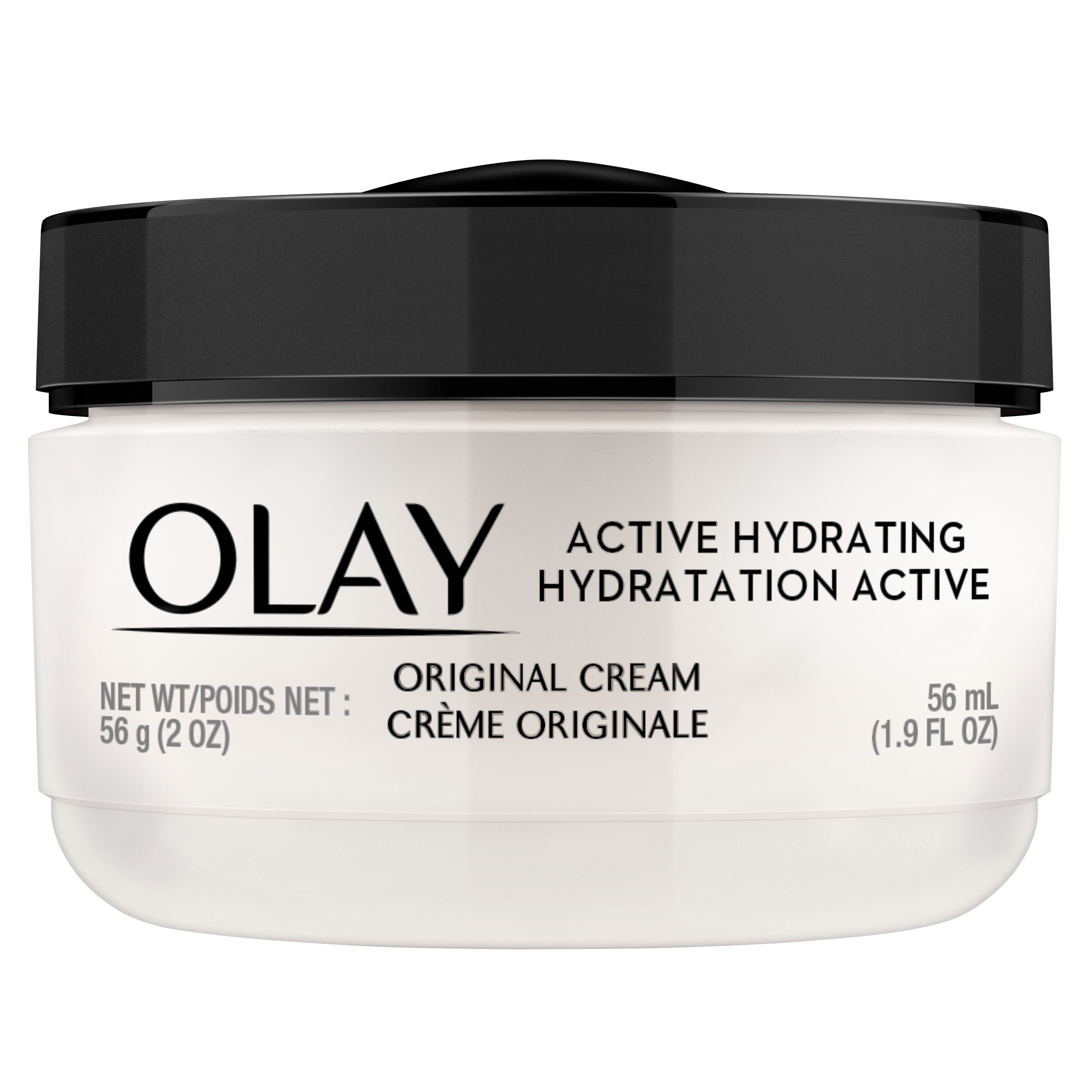 Olay Active Hydrating Face Cream for Women, Original, 1.9 fl oz
