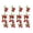 D 4pcs, variant on Ruanlalo 4Pcs Artificial Fruit Vegetable Garland Wall Hanging Fake Banana Strawberry Pumpkin Tomato Cucumber Chili String Farmhouse Kitchen Decoration