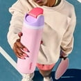 thumbnail image 6 of Owala 24 oz. FreeSip Stainless Steel Water Bottle - Blossom Bunny, 6 of 7