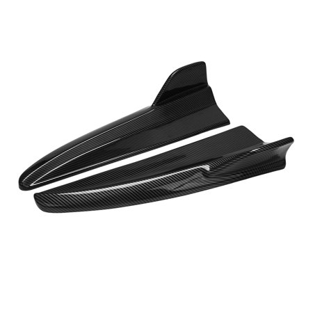 Carbon Fiber Rear Bumper Lip Spoiler Diffuser For Mercedes C180 C200 C300 – 2pc Set