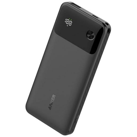 Anker Powercore 10,000 mAh Dual USB Power Bank, charger