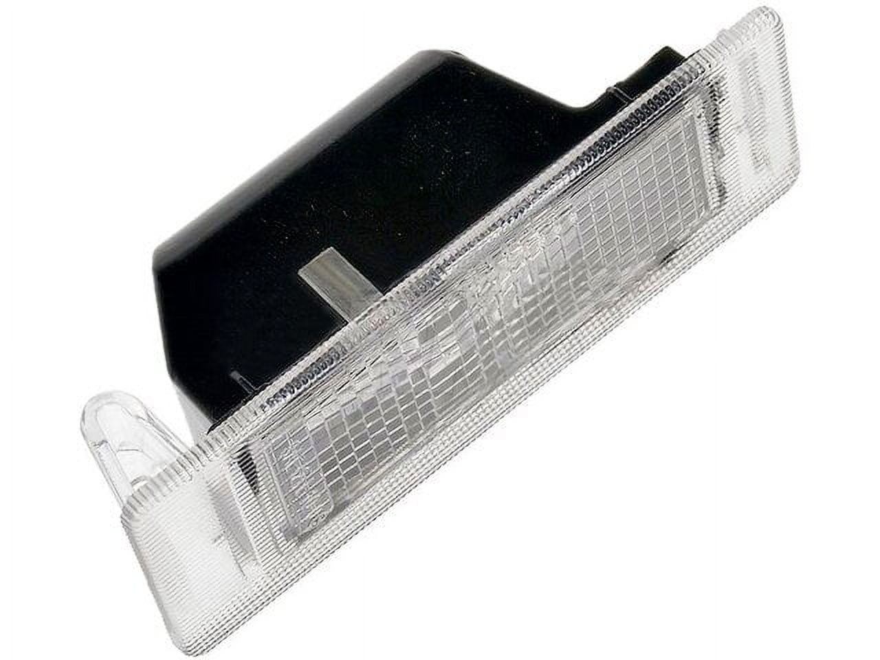 Dorman 68207 License Plate Light Lens for Specific Models, Black