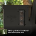 thumbnail image 4 of Oakford 1125 Pro Pellet Gril with 1069 SQ In Cooking Area, Cast Iron Grates, I-Site View Indicator, Heavy Duty Pellet Smoker Grill with Bluetooth Connectivity - 910-0513, 4 of 12