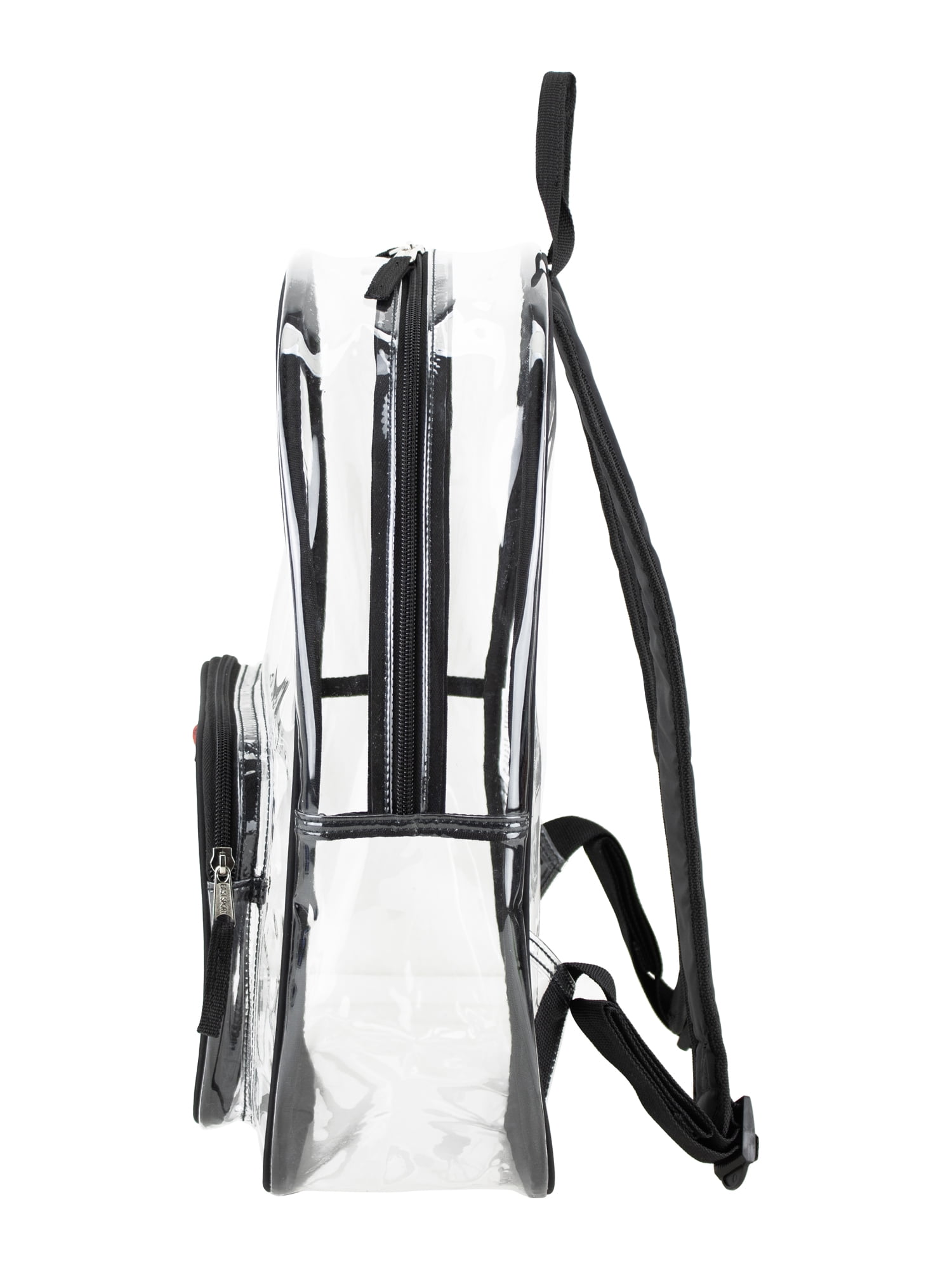 Eastsport Unisex 16" Success Clear Backpack, Black