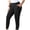 AO15_Black, variant on Plus Size Workout Leggings for Women High Waisted Lounge Gym Yoga Pants Fitness Exercise Stretch Soft Pants with Pockets Navy 2XL
