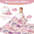 thumbnail image 3 of Pioneer Flower Floral Print Pattern Toddler Nap Mats for Kids Preschool,Sleeping Mat Bag or Kids,Toddler Sleeping Bag,Toddler Nap Mat or Daycare, 3 of 6