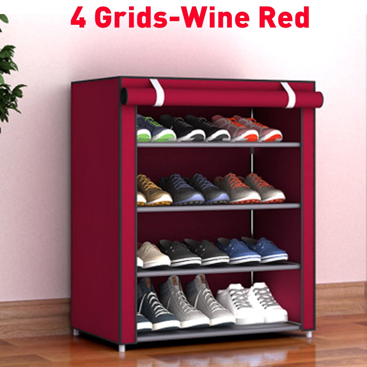 3/4/5 Layers Household Shoe Rack Shelf Storage Closet Shoes Organizer
