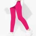 thumbnail image 5 of Annhoo Girls Basic Leggings Casual High Waisted Thin Stretch Pants Children's Comfy Sports Jogger Activewear, 5 of 7