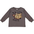 thumbnail image 3 of Inktastic I Love Snails Boys or Girls Long Sleeve Toddler T-Shirt, 3 of 5