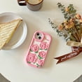 thumbnail image 5 of Kawaii Phone Cases for iPhone 13 Pro Max,Cute Cartoon Rose Phone Case 3D Funny Pink Flower Phone Case for Women Girls Soft Silicone Shockproof Cover for iPhone 13 Pro Max, 5 of 14