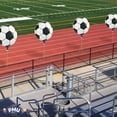thumbnail image 2 of PMU Soccerball 18 Inches Mylar Balloon Pkg/10, 2 of 7
