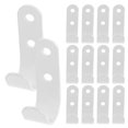 thumbnail image 1 of PENIKOKO 1Set Weather Resistant White Tarp Retaining Clips Heavy Duty Hooks for Truck and Rv Use, 1 of 7