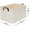 Woven hemp, variant on 2-Pack Storage Basket Large Fabric Cloth Baskets Shelves Baskets Shelf Baskets in Canvas Collapsible Storage Bins with Handles