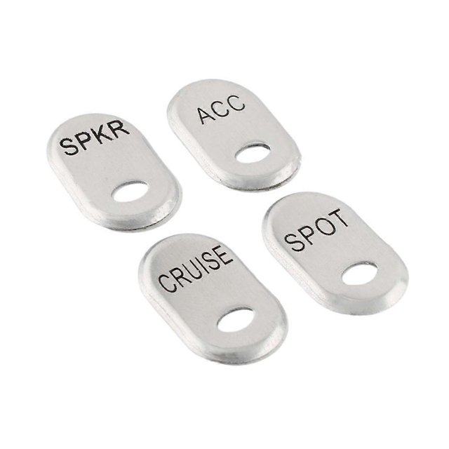 Motorcycle Rocker Panel Switch Button Covers for Touring Road Glide FLHT FLTR 1996-2013