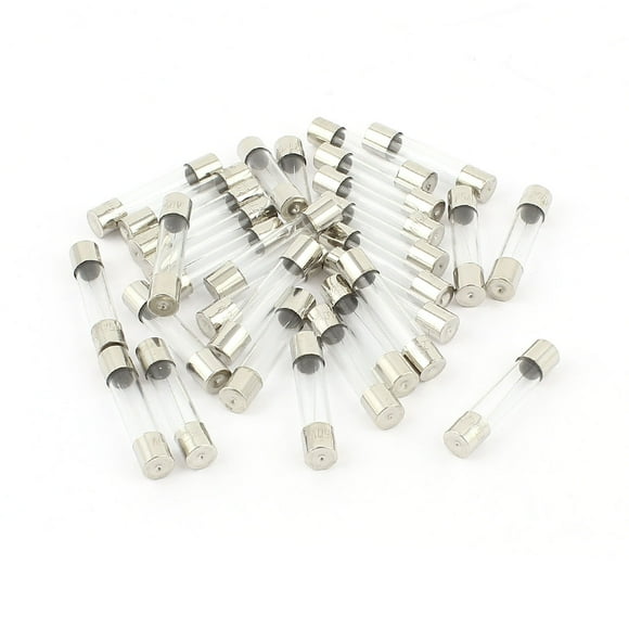 Unique Bargains 30 x Quick Blow Fast Acting Low Breaking Capacity Glass Tube Fuse 6x30mm 5A 250V