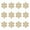 Gold 3, variant on JWshufel 12 Pack Snowflake Christmas Ornaments Plastic Snowflake Decorations for Christmas Tree Indoor Decor Hollow Design with Dreamy Dusting Effect Suit for Festive Holiday Decor 3.9in Gold