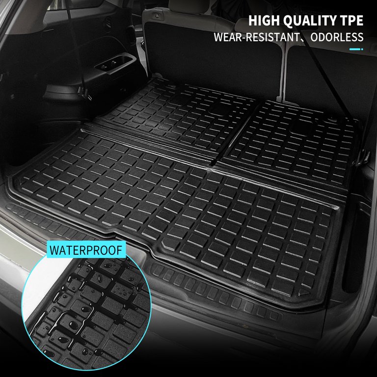WeatherTech Custom Fit Cargo Liner For Honda Pilot - Black Trunk Mat, All Weather Protection