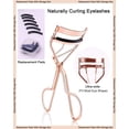 thumbnail image 2 of Kit rizador de pestañas TPPICK color oro rosa con peine y almohadillas, 2 of 7