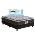thumbnail image 1 of Colchón Matrimonial Omega Spring Air + Box + 2 Almohadas Trinity, 1 of 8