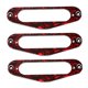 thumbnail image 4 of BEADCEST 3Ud Anillo Para Montaje De Pickup Single Coil Rojo Compatible Con Guitarra Eléctrica Tl, 4 of 8