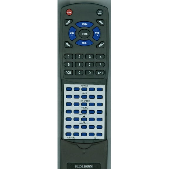 Replacement Remote for GE WJ26X10362, RTWJ26X10362, AHM24DPH1, AHH10APW1