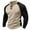 Khaki, variant on Mens Shirts Under $10 Men's Retro Suede T Shirt Raglan Sleeve Fashion Color Block V Neck Long Sleeve Tshirts
