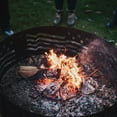 thumbnail image 2 of Blue Sky Outdoor Living 24" Round Steel Outdoor Fire Pit Log Grate, Black, 2 of 7