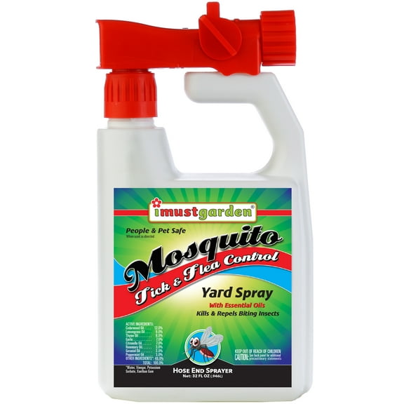 I Must Garden Mosquito, Tick & Flea Control: 32oz Hose End Concentrate