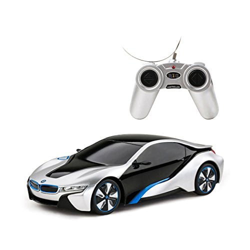 RASTAR BMW i8 RC Car BMW i8 1/24 Remote Control Car, BMW Toy Car - Silver