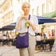 thumbnail image 2 of Travelon Anti-Theft Essential Messenger Bag (Purple), 2 of 8