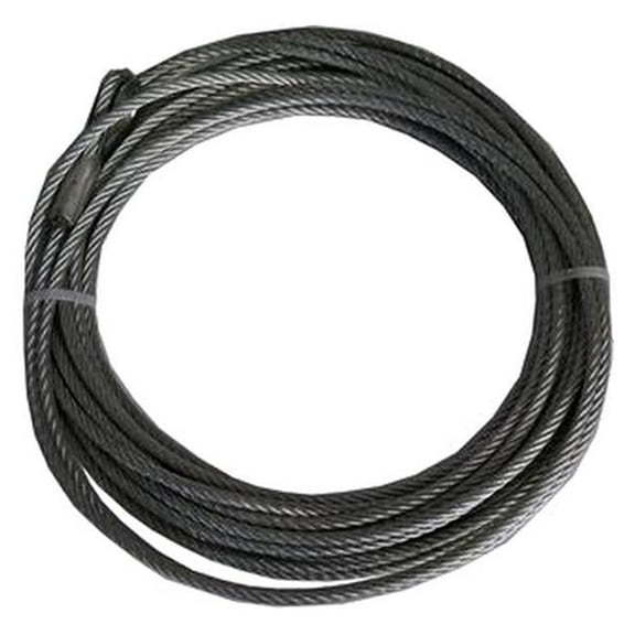 40 ft. x 0.23 in. 4500 lbs Steel Winch Cable