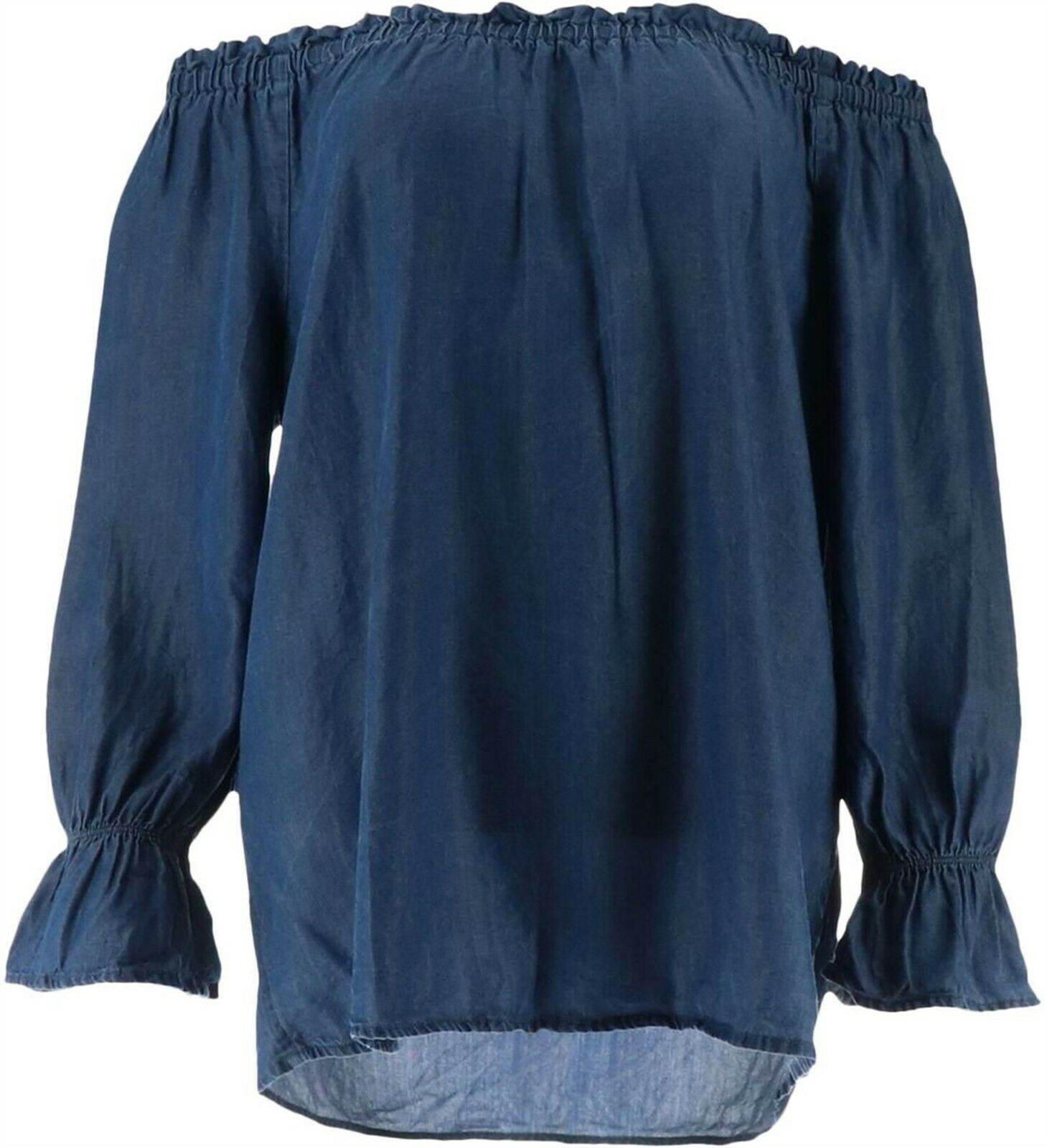 tencel denim top