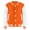 Orange, variant on Kids Boys Plain Jacket Varsity Baseball Retro Coats Track Top Outwear Orange 5-6