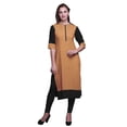 thumbnail image 1 of Bimba Robes Tuniques Droites pour Femmes Kurta d'Été Imprimée, 1 of 1