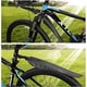 thumbnail image 4 of Juego de guardabarros para bicicleta de 24/26/27,5 pulgadas, 3 piezas, universal, cobertura completa, espesar, ampliar, guardabarros para bicicleta, guardabarros delantero y trasero MTB, 4 of 5