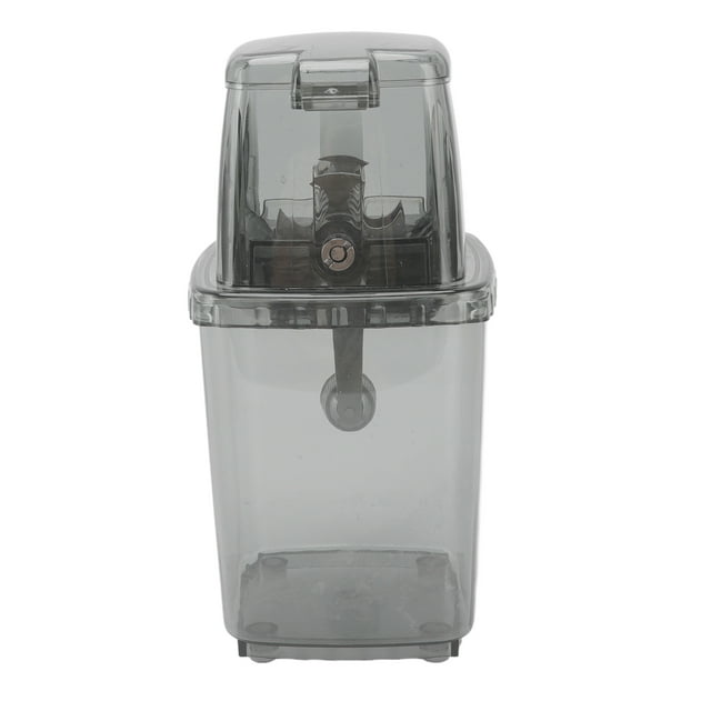 Small Manual Ice Crusher Small Portable Shaver Hand Operated Snow Cone Machine for Home