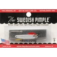 thumbnail image 2 of Bay de Noc Swedish Pimple Jigging Spoon 1/5oz White Ice, 2 of 3