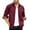 Wine, variant on Kaemgyyd Long Shirt for Men Casual Lightweight Button down Coat Loose Solid Color Collar Shacket Jacket with Pockets