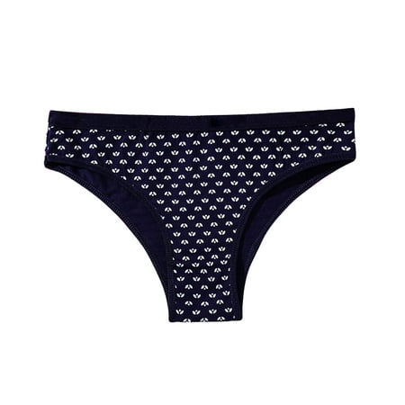 Lingerie for Women G String Comfort Sexy Low Waist Mesh Solid Color Cotton Crotch Fashion Breathable Briefs