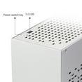 thumbnail image 5 of CIYISON Aluminum Mini ITX Chassis for Desktop PC Case Support Graphics Card RTX2070, 5 of 15