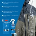 thumbnail image 6 of Outdoor Clothing Waterproofing Spray,Eco‑Friendly, Water‑Based Formula Restores Durable Water Repellency & Breathability on Jackets, Pants, Rainwear & Hi‑Tech Performance Fabrics(100ml), 6 of 7