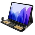 thumbnail image 3 of for Samsung Galaxy Tab 12.4" S8plus/X800/X806/S7FE/T730/T733/T736/T738/S7plus/T970/T975 Protective Envelope Case, PU Leather w/Pen Holder/Card Slot/Hand Strap Wallet Shoulder Bag Carrying Case,Blue, 3 of 7