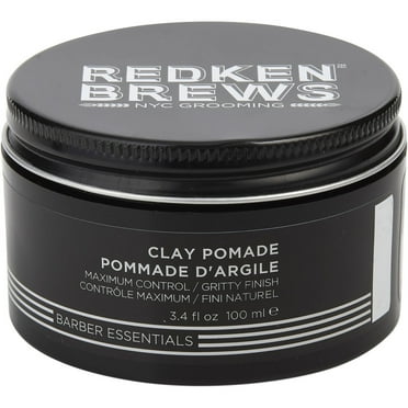 REDKEN by Redken - BREWS CLAY POMADE MAXIMUM CONTROL 3.4 OZ - MEN
