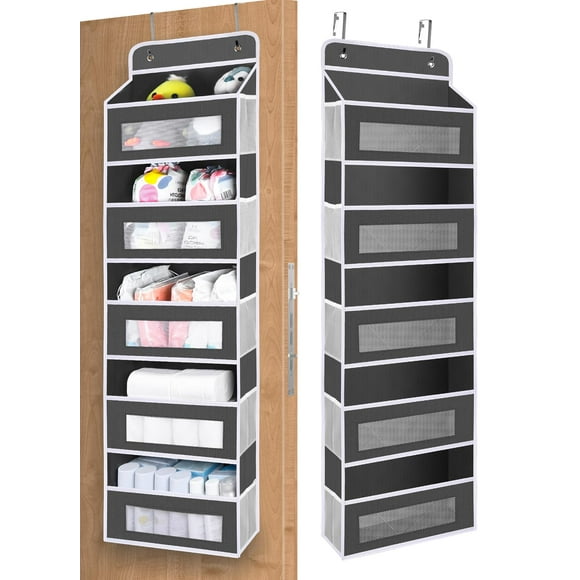 Organizador para colocar sobre la puerta BLOROOM con 5 estantes para colgar