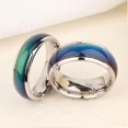 thumbnail image 2 of Anillo de estado de ánimo con temperatura cambiante de color de 19 mm, joyería de acero inoxidable, moda Unisex, 2 of 5