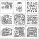 thumbnail image 2 of Cozy Friends Cute Comfy Coloring Book for Adults and Teens Featuring Adorable Creatures in Cozy Hygge Moments, 2 of 3