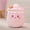 Pink, variant on Fashion Cute Milk Tea Plush Toy
